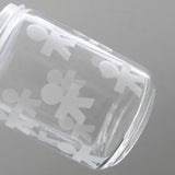 Alessi AKK37 GIROTONDO Barattolo da cucina in vetro con impronta e coperchio in acciaio inox sigillato, L 21.6cm, H 10.5cm Contenitori per alimenti Naty Shop
