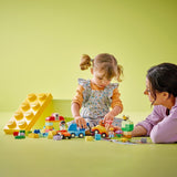 LEGO DUPLO Classic Brick Box Auto e camion, set da gioco con veicoli per bambini da 1,5 anni, giocattolo didattico creativo, set di auto giocattolo e auto da corsa 10439 Set di costruzione Besuche den LEGO-Store