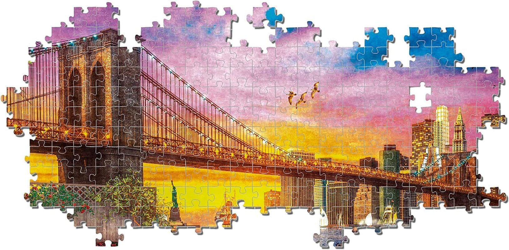 Clementoni - Collezione 33552 - Manhattan Balcony Sunset, Puzzle 3000 pezzi per adulti e bambini 10 anni, gioco di abilità per tutta la famiglia Puzzle Naty Shop
