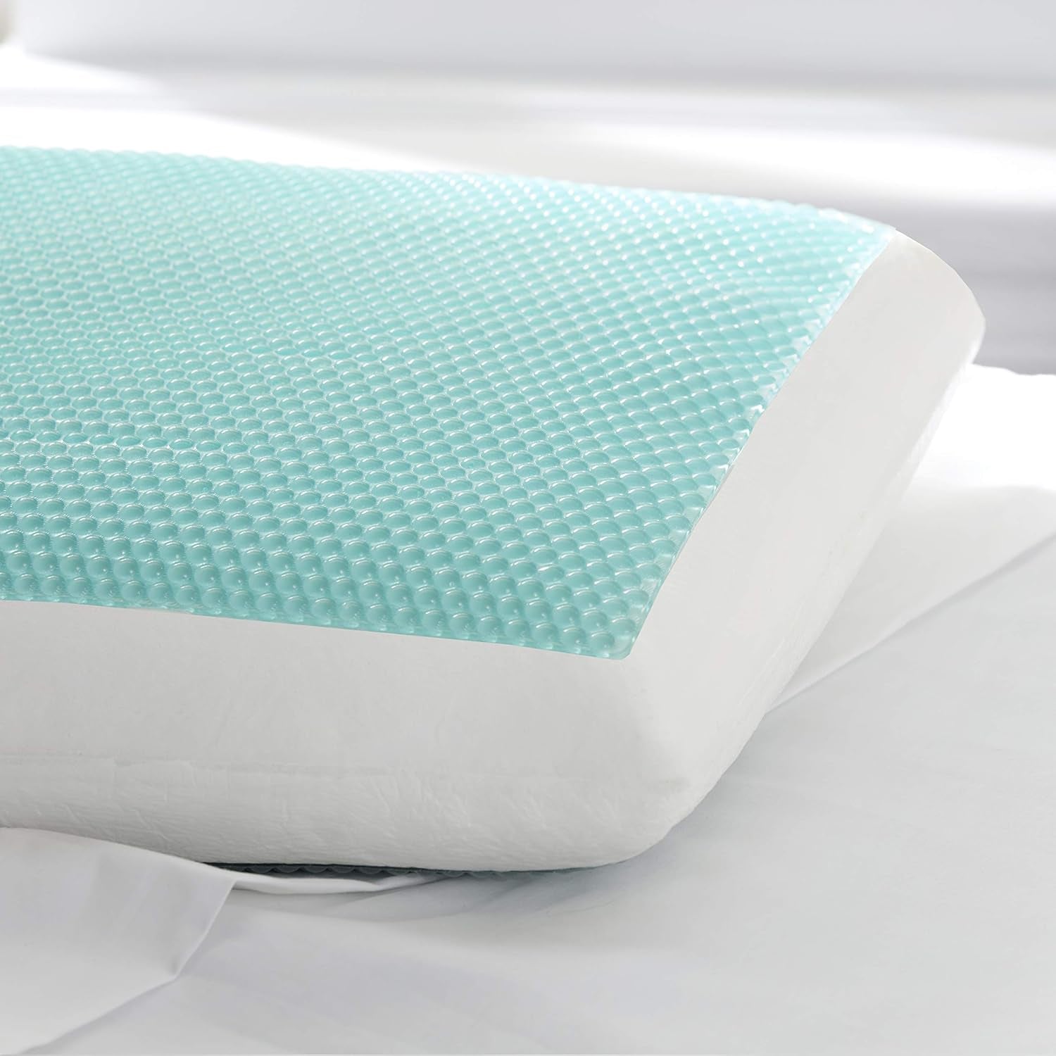 Sealy SE '19 Essentials SM Aqua Bubble Gel Sheet, 1 cuscino MC (US), bianco, 61 x 40 x 14 cm Naty Shop Cuscini standard