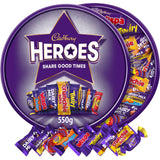 Scatola di cioccolatini Heroes 550g