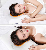 Cuscino Memory Foam, Cuscino Di Supporto Per Il Collo, Cuscino Per Il Collo ergonomico Per Diverse Posizioni Del Sonno Con Fodera Sfoderabile Cuscini Ortopedici Cervicali Naty Shop