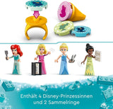 LEGO Disney Princess: Disney Princess Adventure Market, casa giocattolo con 4 bambole tra cui Cenerentola e Ariel, set da gioco con mappa del tesoro, regalo per ragazze e ragazzi a partire da 6 anni 43246 Set da costruzione Besuche den LEGO-Store