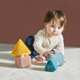 KALOO - Stimoli - 4 forme evolutive con suoni - Prodotti per bambini - Gioco da impilare - Capacità di udito e comprensione - Dalla nascita, K227002 Giochi per bebè Naty Shop