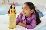 Mattel Disney Princess Bambola mobile alla moda Belle con vestiti scintillanti e accessori Regalo ispirato ai film Disney per bambini HLW11 Naty Shop Dolls