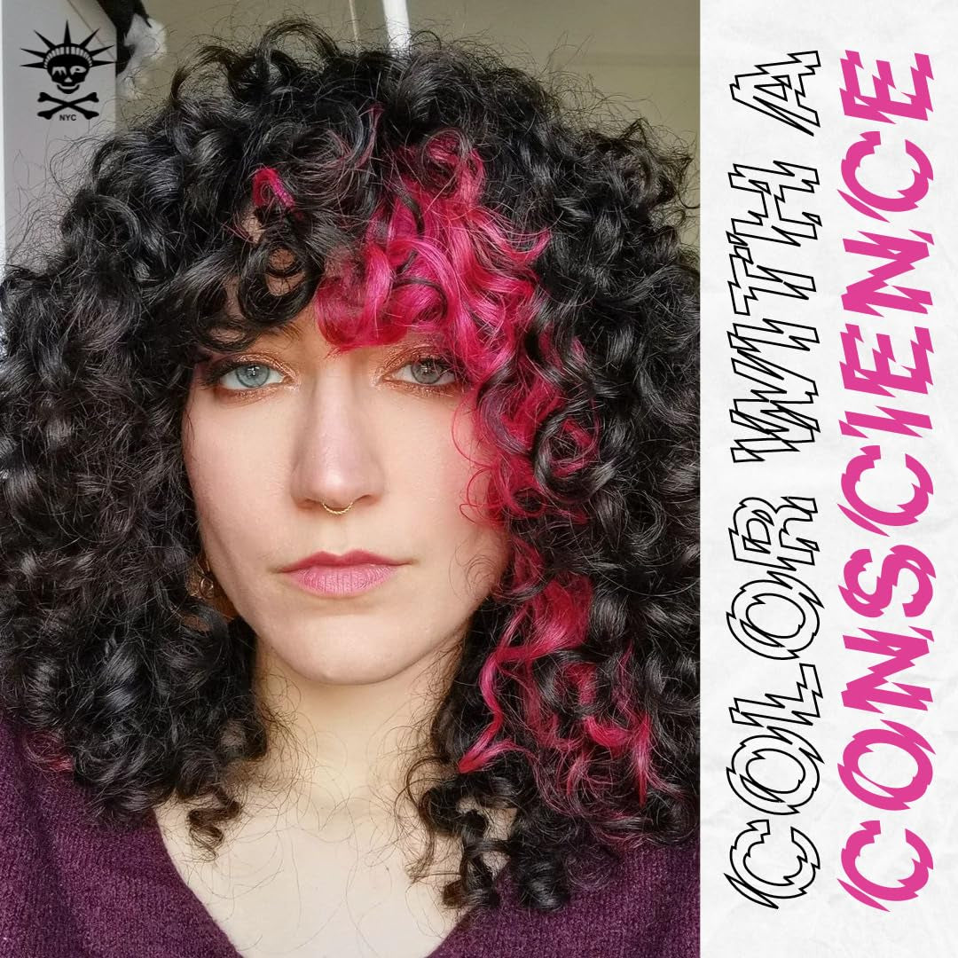 Tintura Per Capelli Semi Permanente Manic Panic Hot Hot Pink Crema Classica Vegano Cruelty Free 118ml Naty Shop Tinture Per Capelli