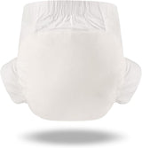 CutiePlusU Pannolini per adulti, Superficie asciutta, Massima assorbenza durante la notte, Pannolini usa e getta per incontinenza - Blu, Rosa, Bianco, Confezione da 3 (Medio 71-96 cm)
