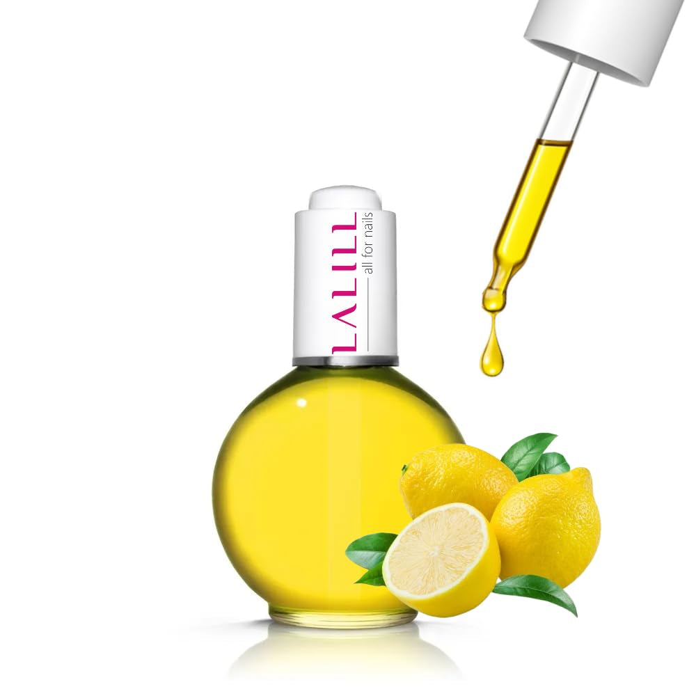 LALILL Olio per cuticole per unghie 75Ml - Himbeere Nagelpflegeöl - Nagelöl Pflege Für Nägel Nagelhaut - SPA Maniküre Naildesign Hände - Vegan - Con pipetta