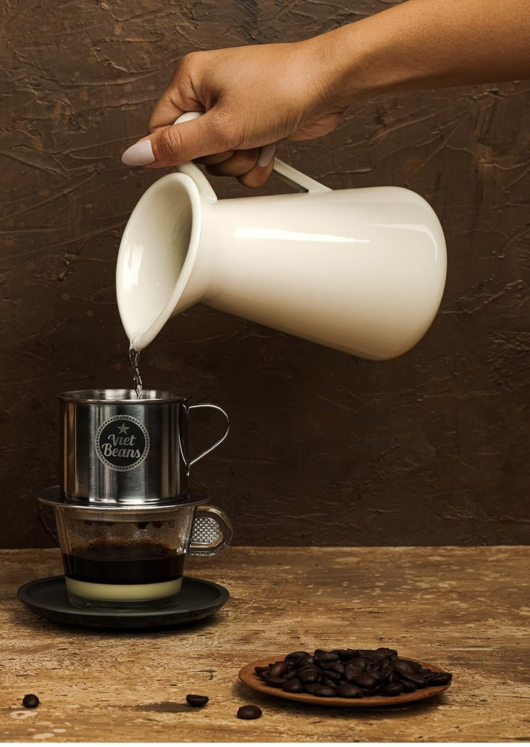 VietBeans KEO - Schokoladiger Kaffee – Ganze Kaffeebohnen - Geröstet in burro, whisky e rum - Schoko-Geschmack intensivo - Aroma: Schokolade - 250g