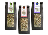 Caffè crudo - Caffè verde biologico di Etiopia, Giava, Honduras (confezione ridotta di chicchi di caffè verde 3x500g) - Certificato GMP