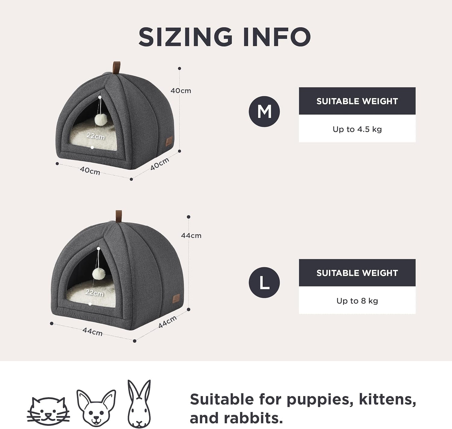 Coperte e Arredi, Animali Domestici, Grotte e Casette, Gatti, Letti per gatti, Gatti - Letti, materassi