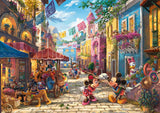 Schmidt Spiele 57397 Thomas Kinkade, Disney, Topolino e Minnie in Messico, puzzle 6000 pezzi Puzzle Naty Shop
