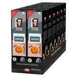 Capsule Coffee Fellows Blend Espresso, compatibili con K-fee, EXPRESSI & Tchibo Cafissimo*, schokoladig-fruchtige Aroman, 120 Kaffeekapseln