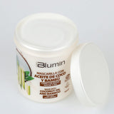 Maschera urbana con olio di cocco e bambù biologico, maschera per capelli Naty Shop da 700 ml