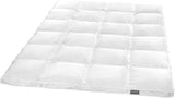 Traumnacht Basic Piumino leggero con nuova piuma bianca (60%) e piume (40%), DIN EN 12934, 135 X 200 cm, certificato Down Pass e Oeko-Tex, prodotto secondo lo standard di qualità tedesco. Piumini e trapunte Naty Shop 60% piumino / 40% piume Coperta invernale molto calda 155 X 220