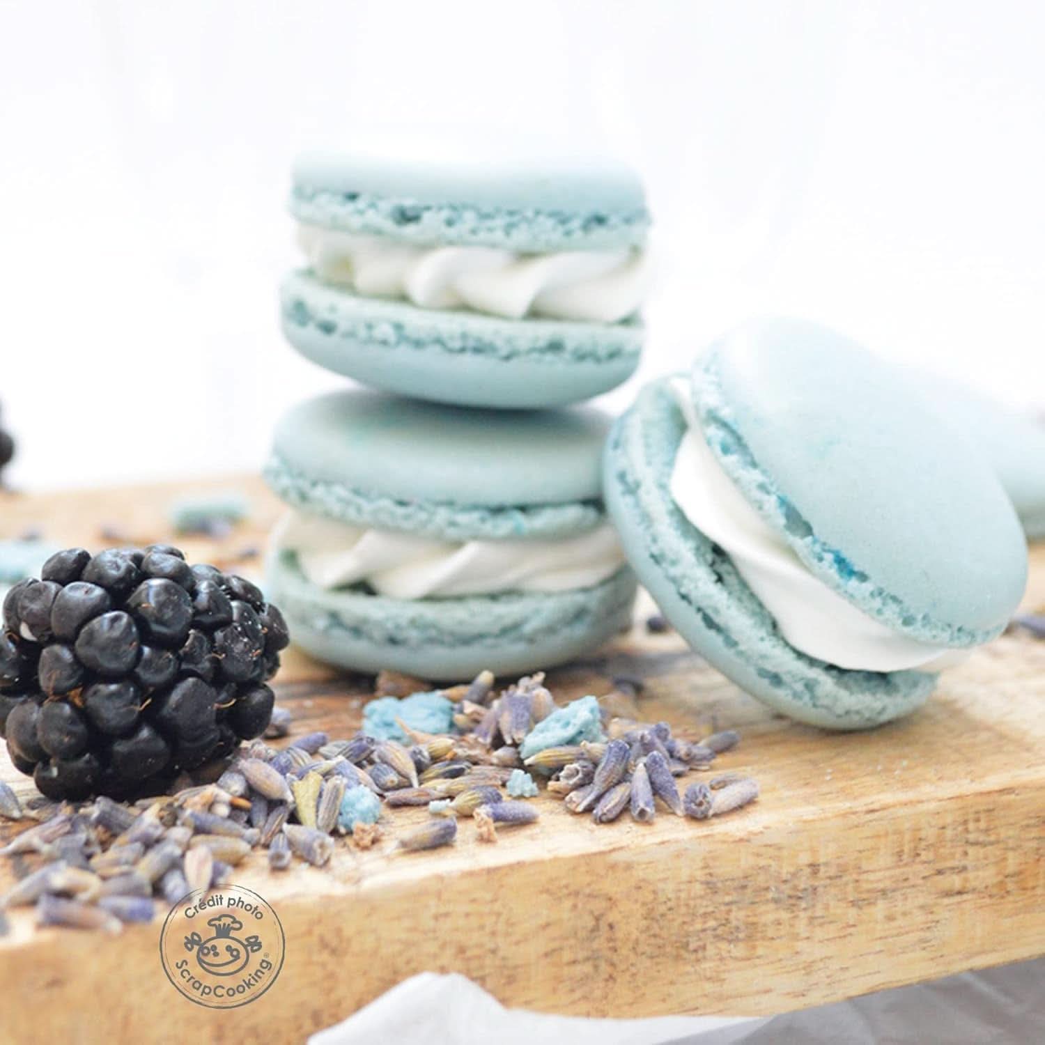 Scrapcooking, colorante alimentare in polvere, blu pastello, 5 grammi Naty Shop