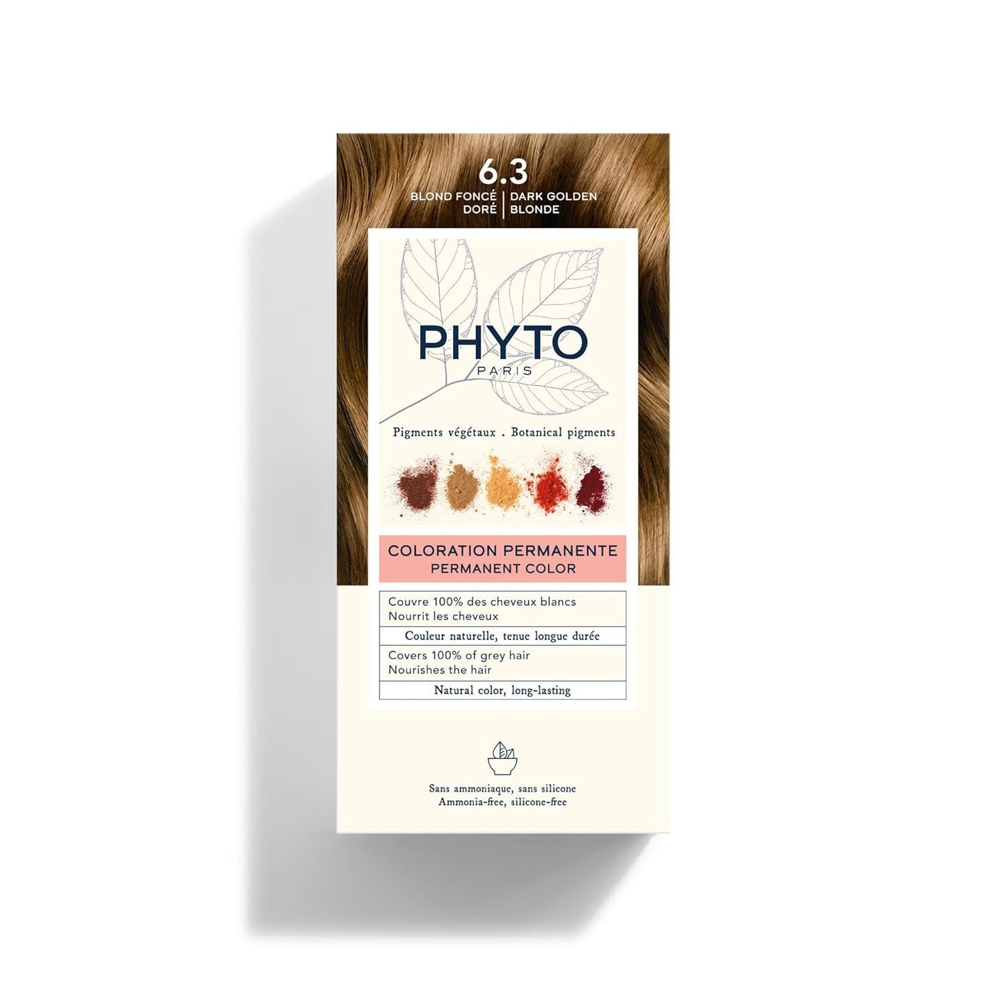 Tinta Permanente Per Capelli, 5.3 Tintura Per Capelli Castano Chiaro Dorato Naty Shop 6.3 Biondo Foncé Doré