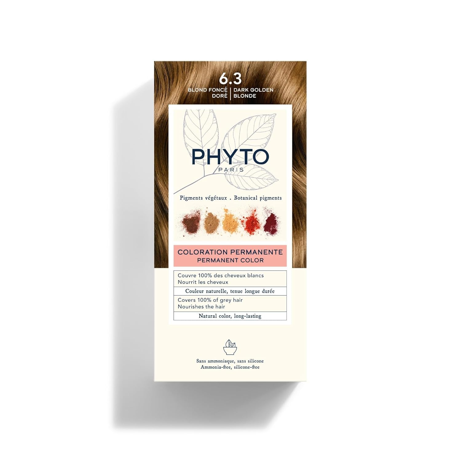 Tinta Permanente Per Capelli, 5.3 Tintura Per Capelli Castano Chiaro Dorato Naty Shop 6.3 Biondo Foncé Doré