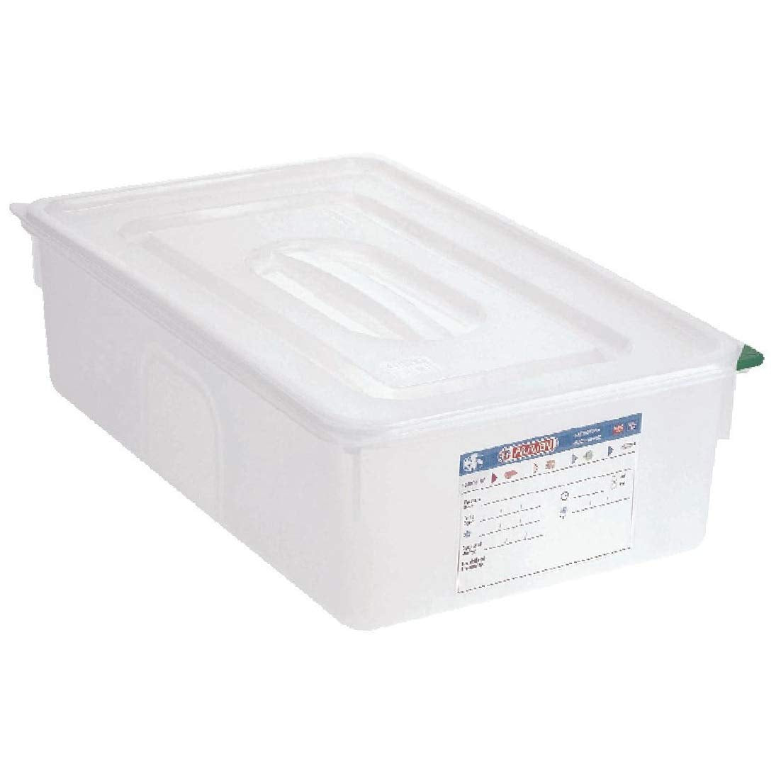 Contenitore per alimenti 21 litri (1/1 GN) 150 (A) x 530 (L) x 345 (P) mm; quantità nella confezione: 4 pezzi Scatole per alimenti Naty Shop Titolo predefinito