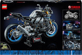 LEGO Technic 42159 Kit modello di motocicletta Yamaha MT-10 SP per adulti, modello autentico di veicolo con motore a 4 cilindri, sterzo funzionale e app AR, regalo per uomini e donne, kit di costruzione Besuche den LEGO-Store