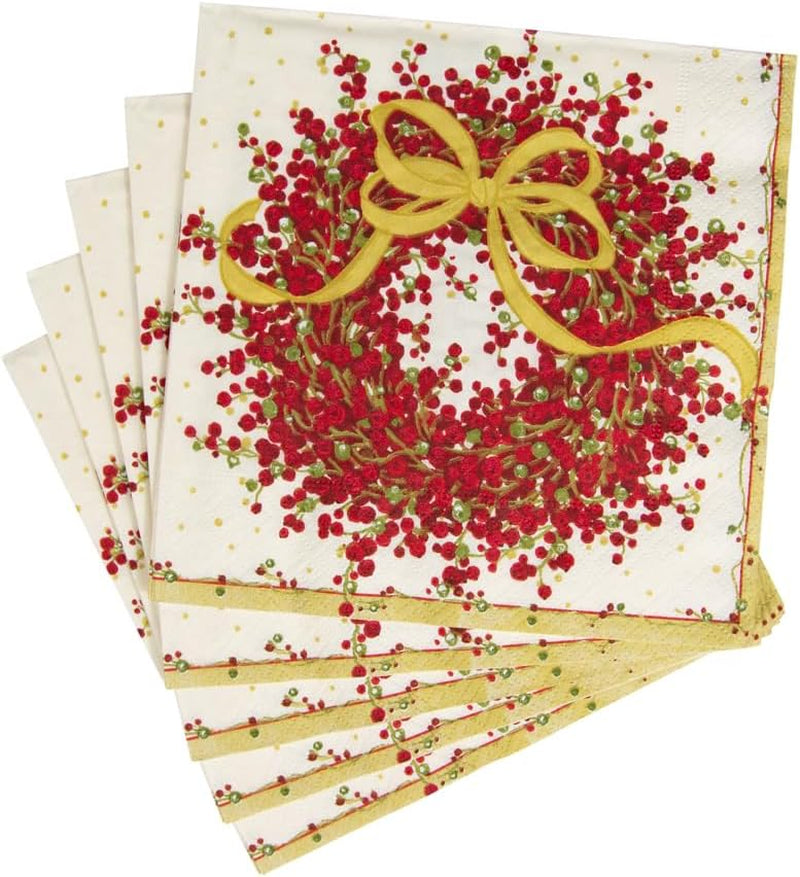8070C Tovaglioli di carta a tre veli, 20 pezzi, 25 x 25 cm, Pepperberry