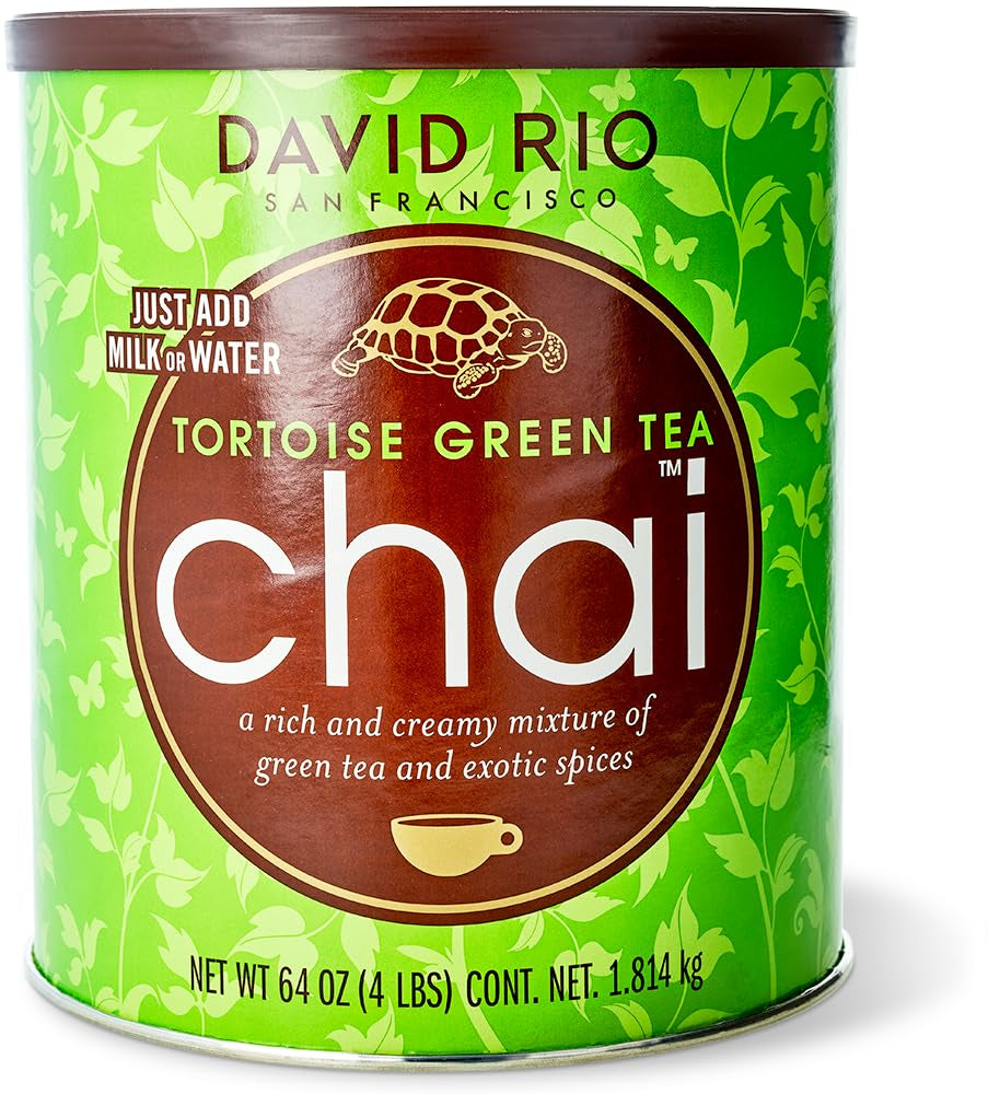 David Rio - Chai verde tartaruga, cartone (1 x 398 g)