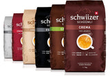 Schwiizer Schüümli Intenso, capsula, caffè macinato 1kg - Intensità 4/5 - Certificato UTZ (confezione da 4)