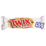 Barrette di cioccolato bianco Twix | Caramello, Biscotti, Cioccolato Bianco | Confezione multipla di cioccolato | 5 barrette (5 x 46 g) (confezione da 5)