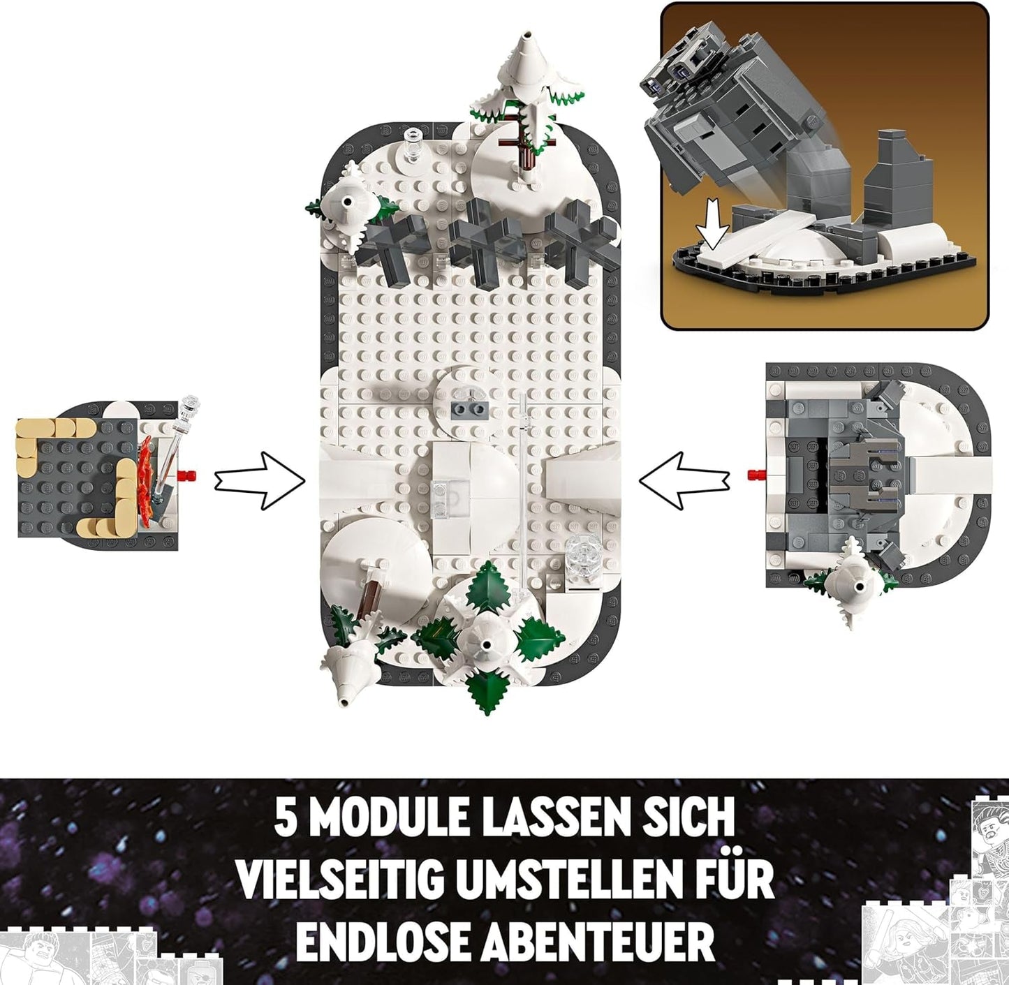 LEGO Marvel Avengers Assemble: Age of Ultron, set costruisci e gioca con 8 minifigure di supereroi come Thor, Hulk e Iron Man, giocattolo costruibile per ragazzi e ragazze, set avventura 76291 Set da costruzione Besuche den LEGO-Store