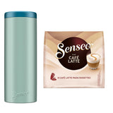 Senseo Pads Café Latte, 10 x 8 Getränke, 80 Kaffee Pos, incluso Senseo Pad Dose