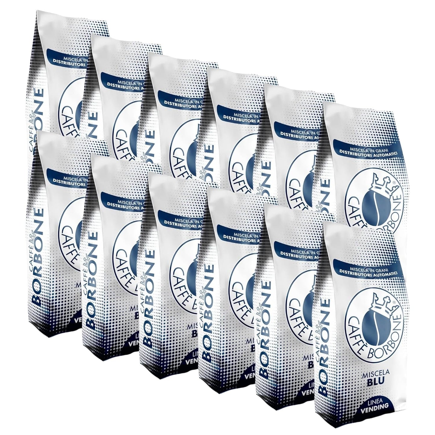 Caffè in grani Miscela BLU Borbone VENDING 1 kg x 12