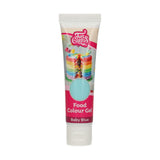 Colorante alimentare Funcakes Gel Blue Baby: colorante alimentare altamente concentrato per pasta, panna, fondente e marzapane. Dosaggio facile. Una sola goccia per creare colori vivaci. Halal. 30 g.