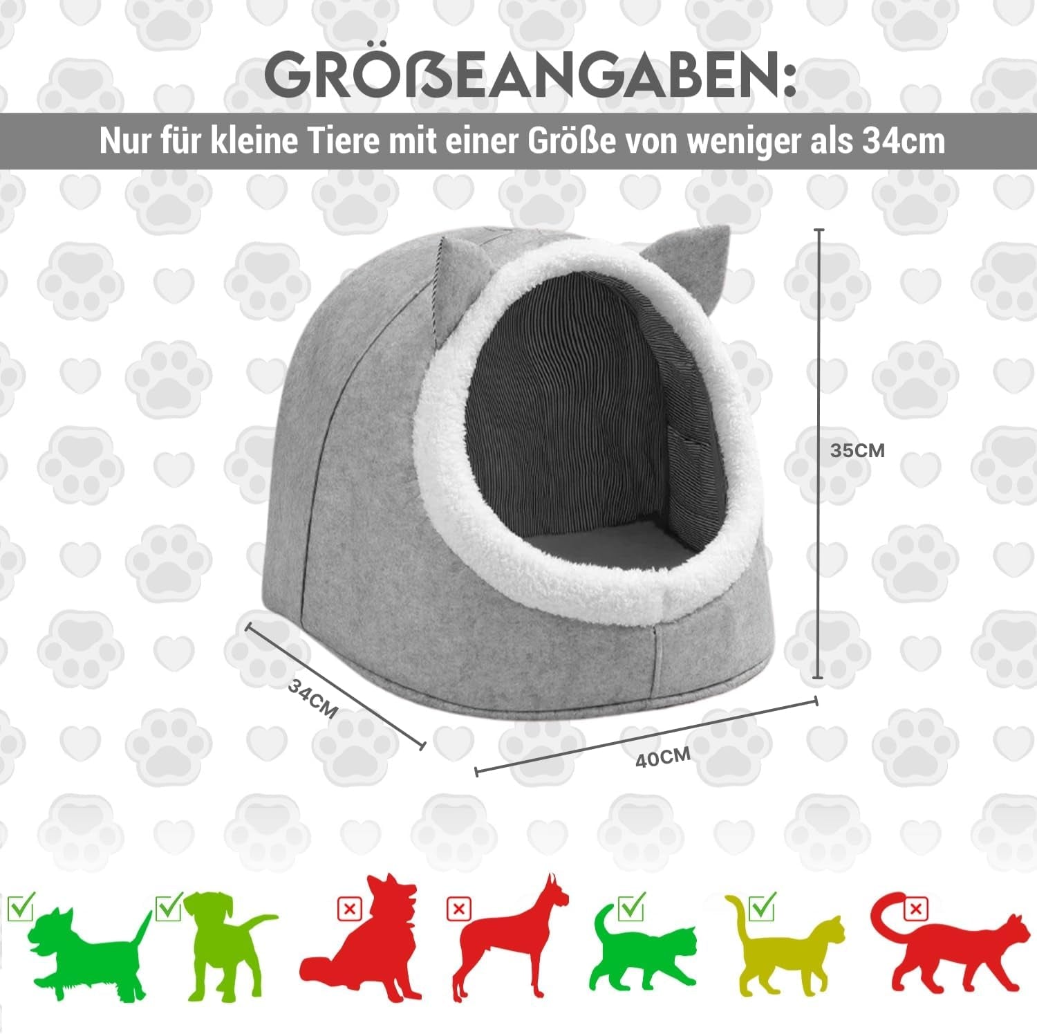 Coperte e Arredi, Animali Domestici, Grotte e Casette, Gatti, Letti per gatti, Gatti - Letti, materassi