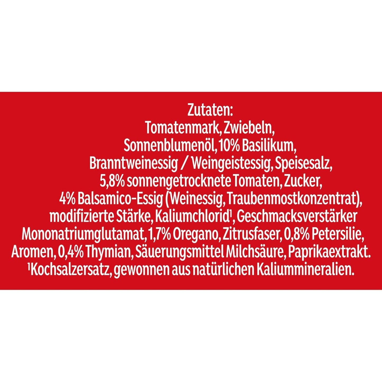 Knorr Schnell gewürzt Kochpaste Getrocknete Tomato & Mediterranean Kräuter einfach & schnell für einen besons intensiven, geballten Gesmack 165 g