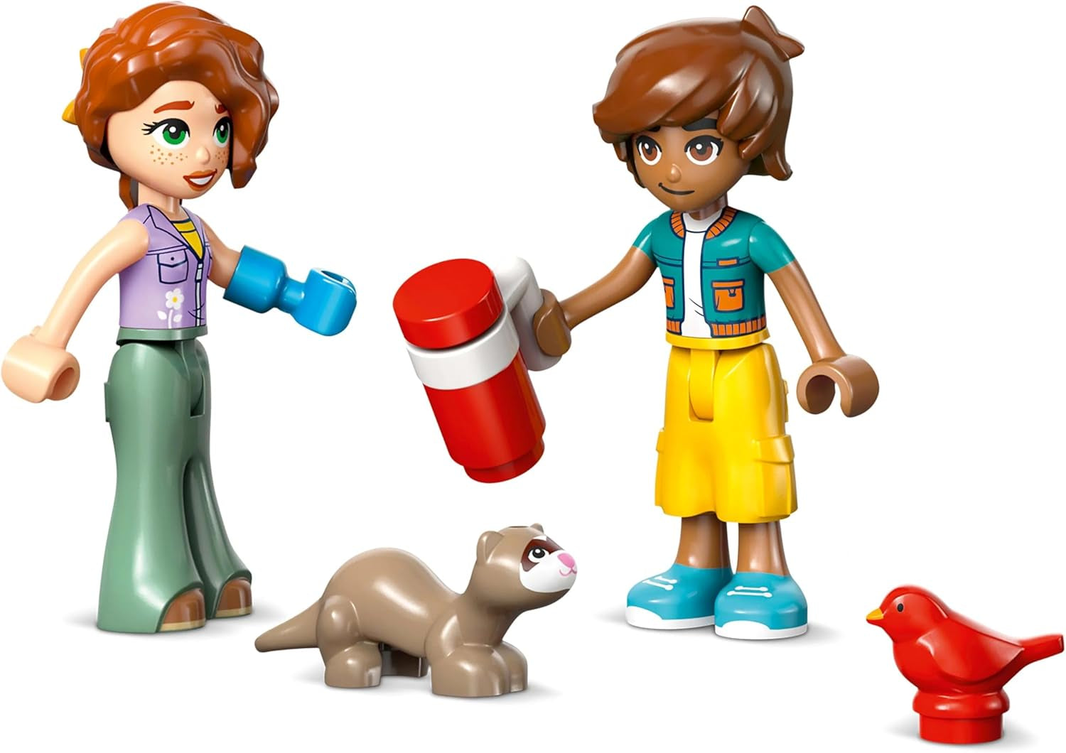 LEGO Friends La stanza dell'autunno Set da costruzione e gioco per giochi di ruolo creativi, set per ragazze dai 6 anni con 2 minifigure e un furetto, giocattolo educativo 42646 Set da costruzione Besuche den LEGO-Store