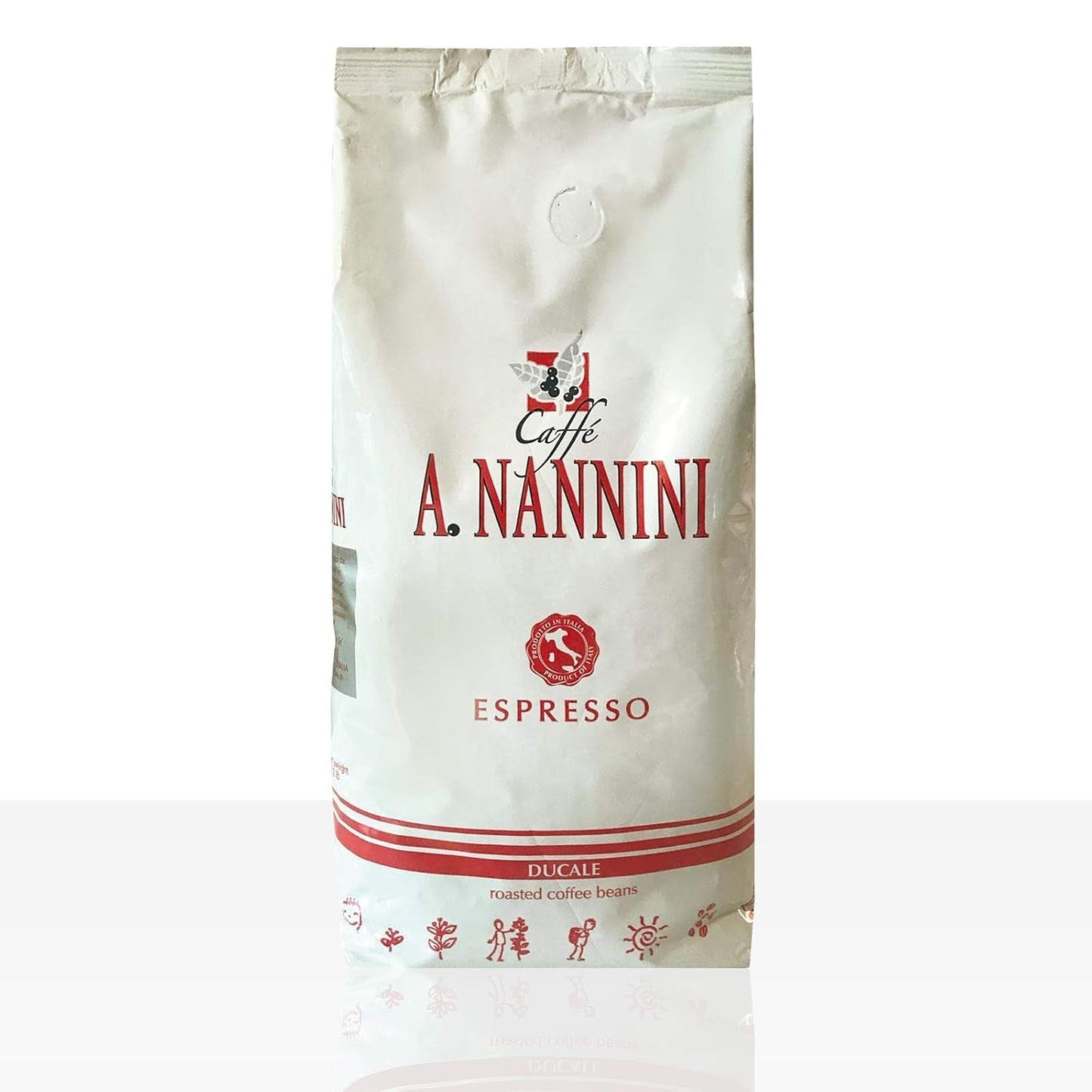 Nannini Espresso Ducale 9 chicchi interi da 1kg