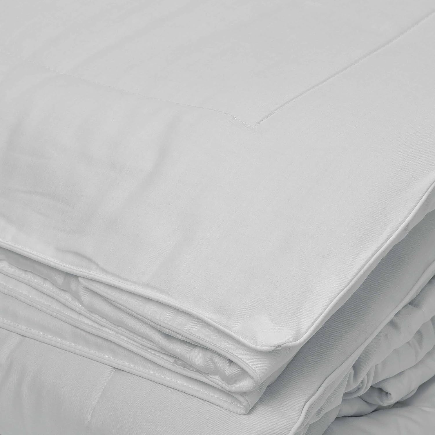 Trapunta Toison D'Or Silkydor naturale, cotone satinato 380, 240 X 280 cm, bianco Trapunte e trapunte Naty Shop