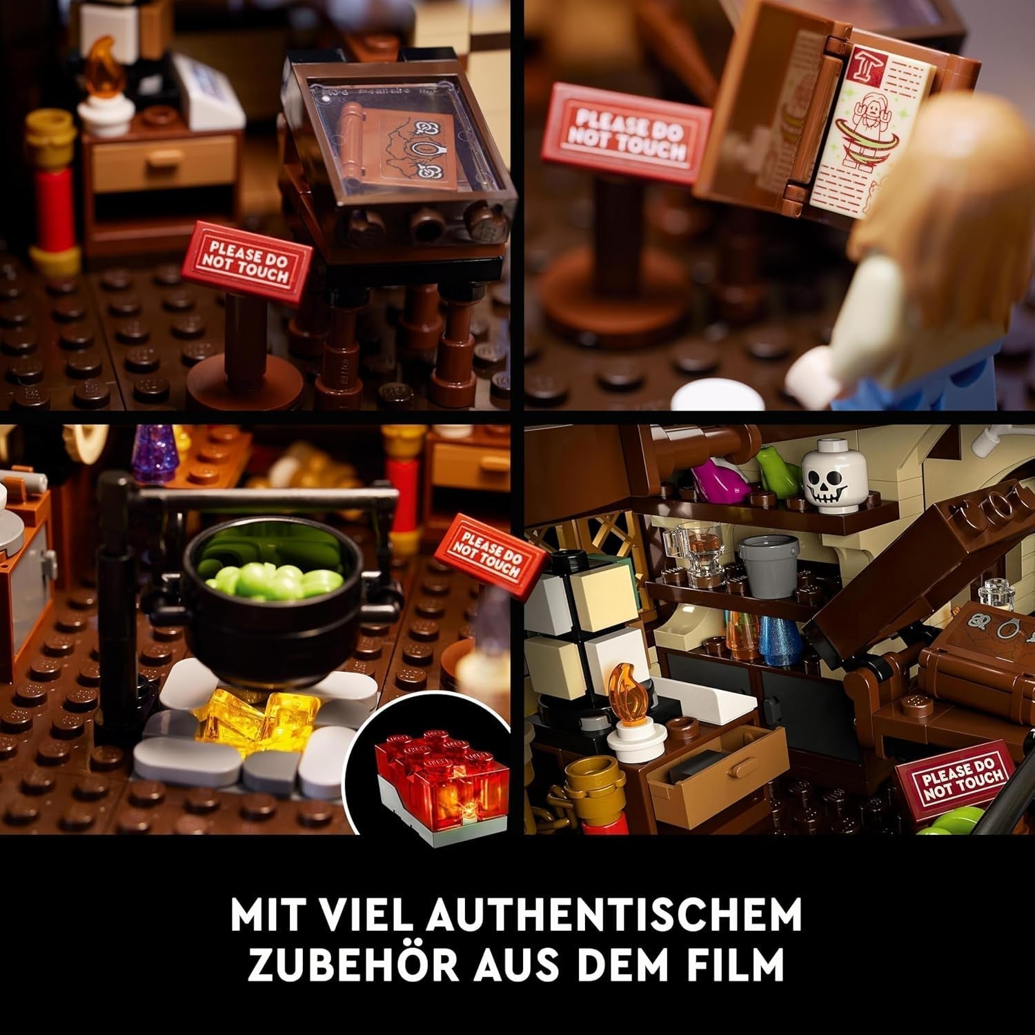 LEGO Ideas Hocus Pocus: il set della casa delle streghe delle sorelle Sanderson, kit da collezione per adulti con casa, 6 minifigure e accessori, set da costruzione femminile e maschile 21341 Besuche den LEGO-Store