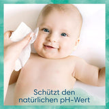 Set pannolini per bambini Harmonie Aqua Taglia 1 (2-5 kg, 180 pezzi), Taglia 2 (4-8 kg, 240 pezzi), Scatola Half Moon e salviette per neonati Aqua, 720 salviette (15 x 48), Baby Starter Kit
