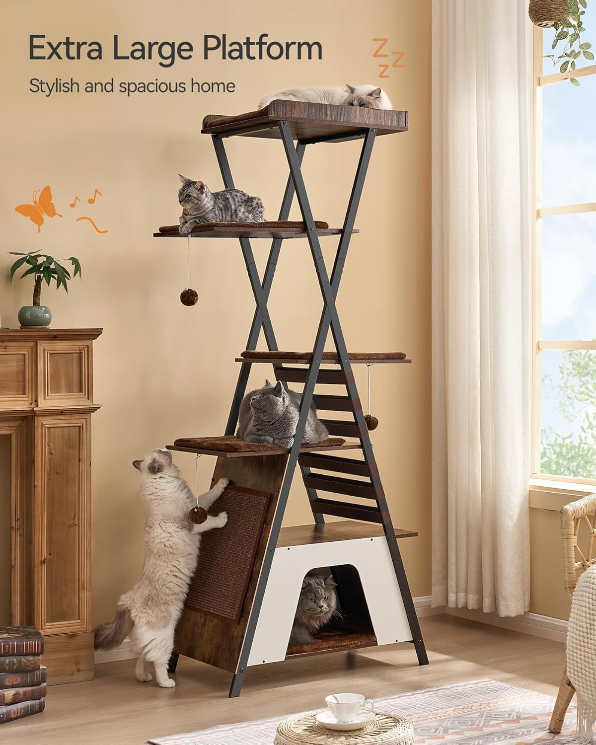 Coperte e Mobili, Animali Domestici, Gatti, Letti per gatti, Tiragraffi, Gatti - Letti, Materassi