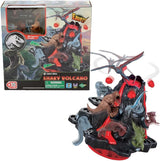 EPOCH Games - Jurassic World Trembling Volcano 7509 Gioco da tavolo giocattolo con dinosauri per bambini dai 4 anni in su
