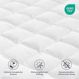 Nordic Paradise - Trapunta confortevole - 50% piumino d'anatra tedesca - Calda trapunta invernale - 200X200 Cm Trapunte e trapunte Naty Shop