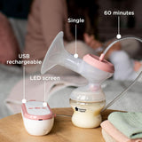 Tommee Tippee Made for Me Tiralatte elettrico unico, potente aspirazione Accessori Alimentazione e Allattamento Bebe Naty Shop
