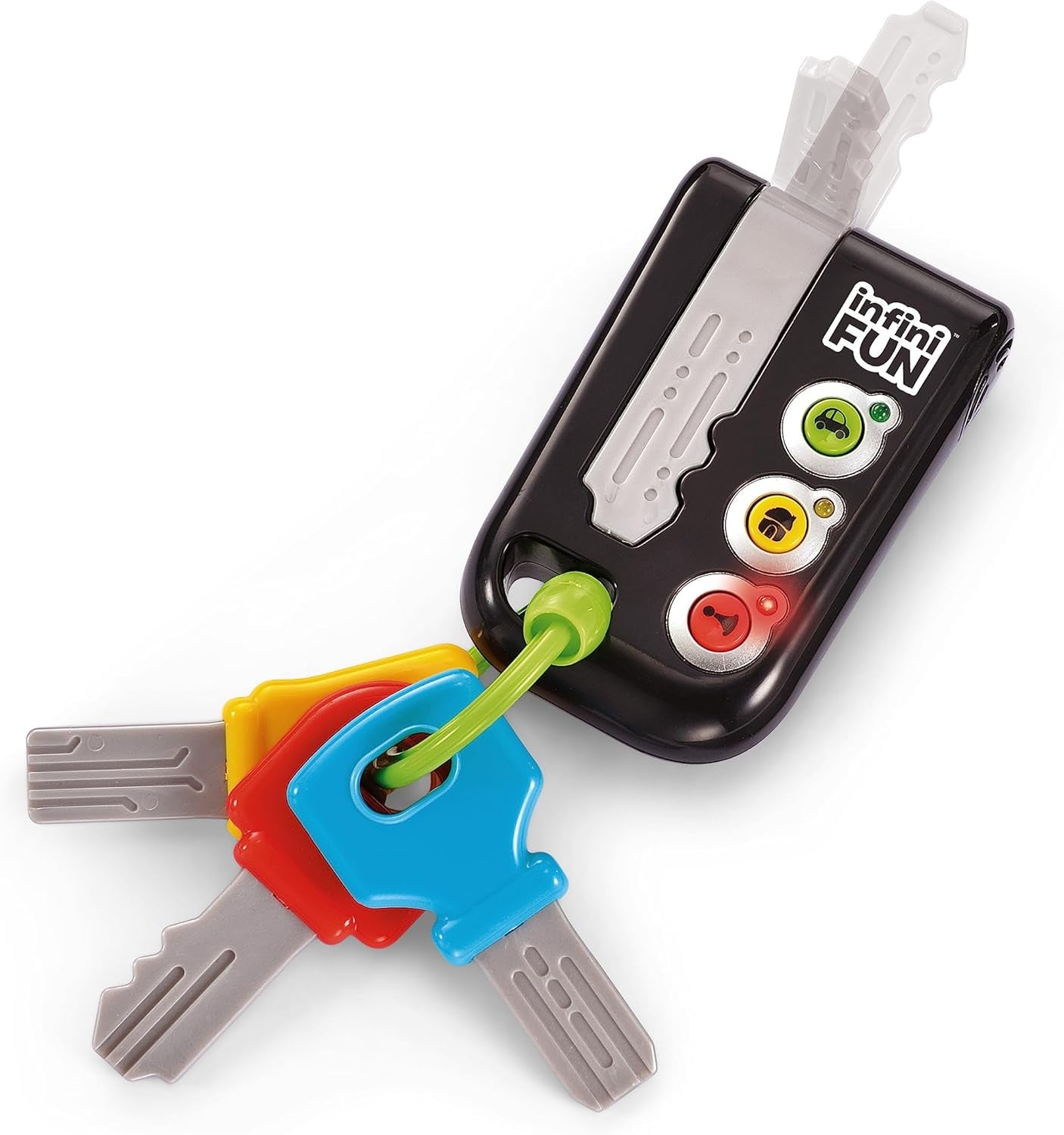 My Duo High-Tech Phone + Key - Un telefono e una chiave molto realistici. - Giocattolo per molteplici progetti di apprendimento a partire da 12 mesi Bebe Naty Shop Toys