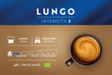 Café Royal Professional Pads, Bio Lungo, 50 cialde compatibili Nespresso (R) Professional per ufficio e gastronomia, bio e commercio equo e solidale zertifiziert, 100 centesimi di Arabica, intensità 5