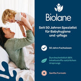 BIOLANE - Salviette umidificate per neonati con il 99,9% di acqua - Acqua pura - Confezione da 12 x 48 (576 salviette) - Per pelli sensibili - Dalla nascita - Senza profumo - Cura per il cambio e la pulizia dei neonati