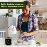 Grado cerimoniale UJI - Scatola da 30 g - Bio - 100% Matcha giapponese - Primo raccolto - Matcha puro - Macinato