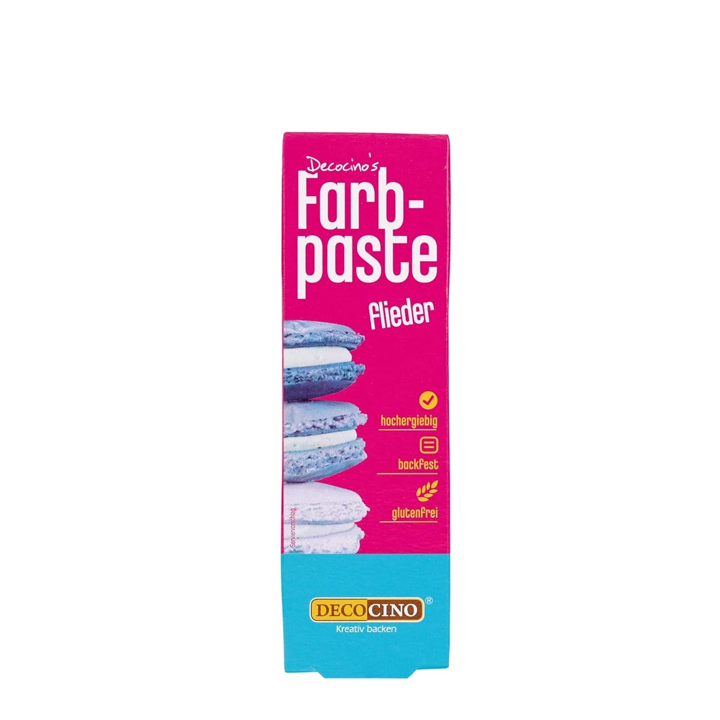 DECOCINO pasta colorante rosa - 20 g - Colorante alimentare, ideale per colorare torte, fondenti e creme - Privo di azoacidi grassi e glutine