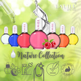 LALILL Olio per cuticole per unghie 75Ml - Himbeere Nagelpflegeöl - Nagelöl Pflege Für Nägel Nagelhaut - SPA Maniküre Naildesign Hände - Vegan - Con pipetta