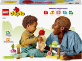 LEGO DUPLO Il mio primo mercato biologico, set negozio di giocattoli per ragazzi e ragazze, giocattolo educativo per bambini a partire da 1,5 anni, accessori per frutta e verdura 10983 Set da costruzione Besuche den LEGO-Store